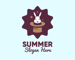 Magic Rabbit Hat logo design