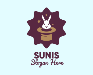 Magic Rabbit Hat logo design