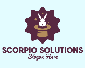 Magic Rabbit Hat logo design