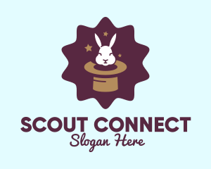 Magic Rabbit Hat logo design