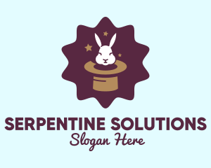 Magic Rabbit Hat logo design