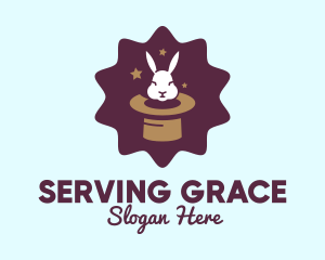 Magic Rabbit Hat logo design