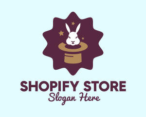 Magic Rabbit Hat logo design