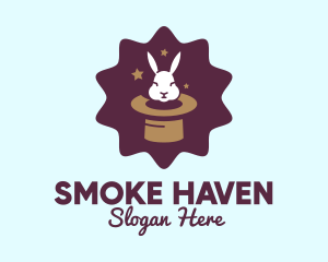 Magic Rabbit Hat logo design