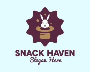 Magic Rabbit Hat logo design