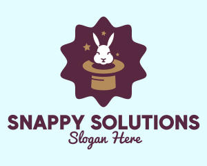 Magic Rabbit Hat logo design