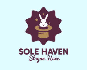 Magic Rabbit Hat logo design