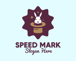 Magic Rabbit Hat logo design