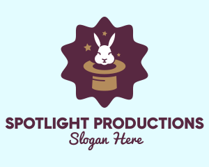 Show - Magic Rabbit Hat logo design