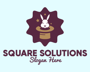 Magic Rabbit Hat logo design