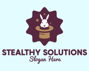 Magic Rabbit Hat logo design