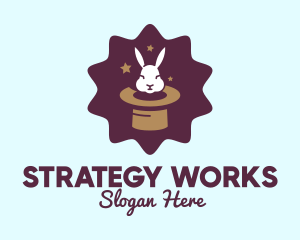 Magic Rabbit Hat logo design