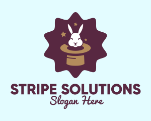 Magic Rabbit Hat logo design