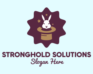 Magic Rabbit Hat logo design