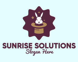 Magic Rabbit Hat logo design