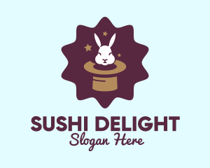 Magic Rabbit Hat logo design