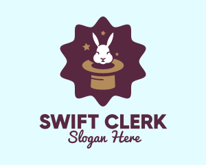 Magic Rabbit Hat logo design