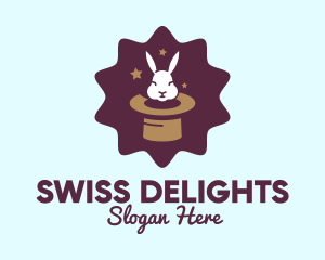 Magic Rabbit Hat logo design