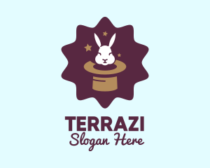 Magic Rabbit Hat logo design