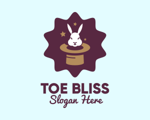 Magic Rabbit Hat logo design