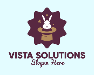 Magic Rabbit Hat logo design