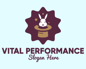 Performance - Magic Rabbit Hat logo design