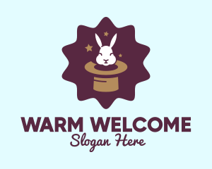 Magic Rabbit Hat logo design