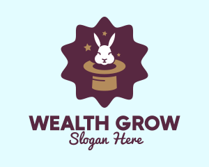 Magic Rabbit Hat logo design