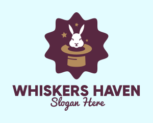 Magic Rabbit Hat logo design