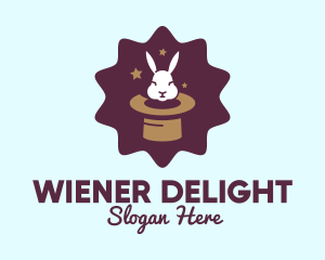 Magic Rabbit Hat logo design