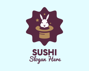 Magic Rabbit Hat logo design