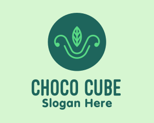 Green Organic Eco Leaf Logo