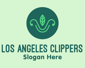 Agriculture - Green Organic Eco Leaf logo design
