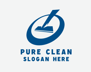 Vacuum Home Cleaning Appliance logo design