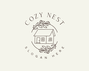 House - Cottage House Garden logo design