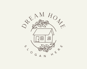House - Cottage House Garden logo design