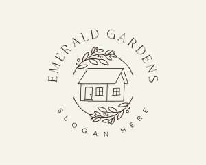 Cottage House Garden logo design