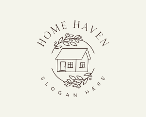 House - Cottage House Garden logo design