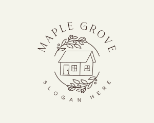 Cottage House Garden logo design