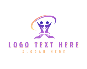 Community Helping People logo design