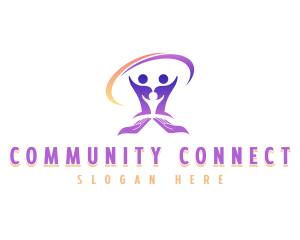 Community Helping People logo design