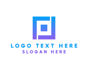 Paving - Interior Design Tiling logo design
