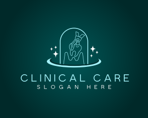 Tooth Dental Extraction logo design