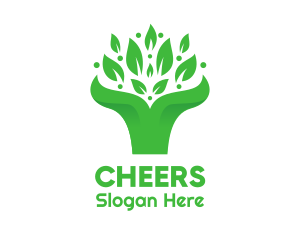 Green Leaf Bouquet  Logo