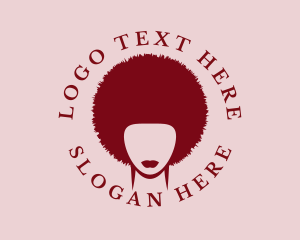 Afro - Afro Hair Woman logo design