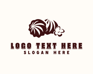 Cocoa Bean - Cocoa Confectionery Chocolate logo design