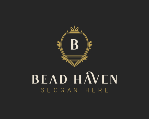 Upscale Royal Hotel logo design