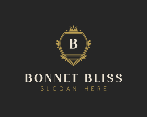 Upscale Royal Hotel logo design