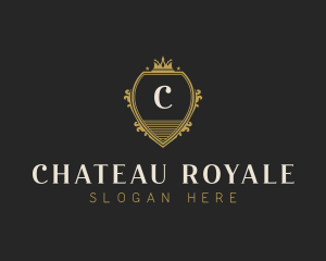 Upscale Royal Hotel logo design