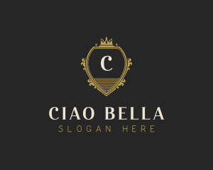 Upscale Royal Hotel logo design